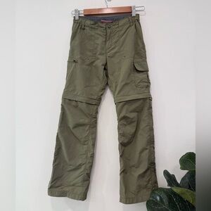 REI Olive Zip-Off Kids Cargo Pants